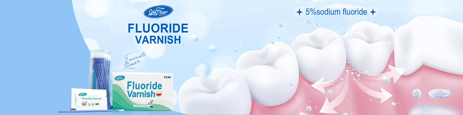 Vernis de fluorure de sodium