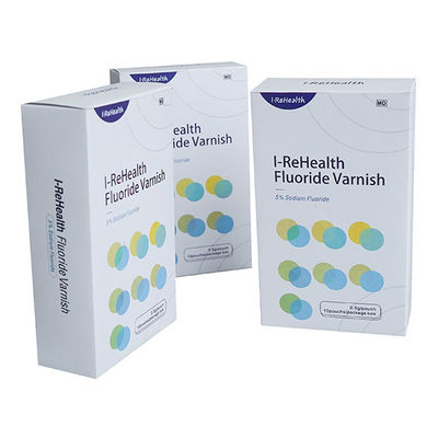 qualité  0.5g 5% Sodium Profluorid Varnish With Special Brush Sweet Flavor Usine