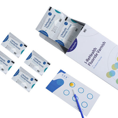 Laque au fluorure pour dentisterie pédiatrique