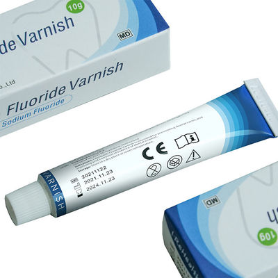 Laque dentaire à 5% de fluorure de sodium avec saveur de melon pour prévenir les caries dentaires