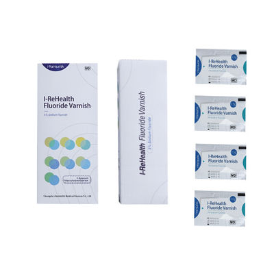 vernis de fluorure de sodium de 0.5g 5% pour la déminéralisation sensible et orthodontique