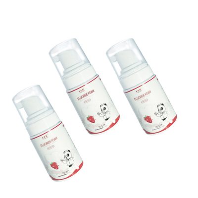 quality La mousse de fluorure dentaire aromatisée à la fraise contient 1,23 % de fluorure avec 125 ml factory