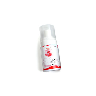 Mousse de fluorure aromatisée à la fraise Nettoyage buccal doux et efficace