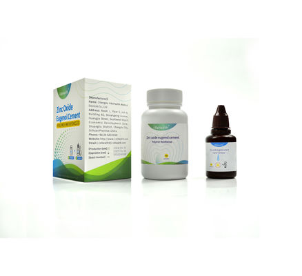 Polymère renforcé d'oxyde de zinc Ciment eugénol La solution ultime pour les besoins dentaires