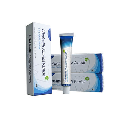 Vernis pédiatrique pédiatrique de fluorure de la saveur 5% Naf de melon pour les dents sensibles