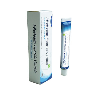 Le fluorure dentaire collant naturel de vernis de la résine 5% Naf empêchent la carie dentaire