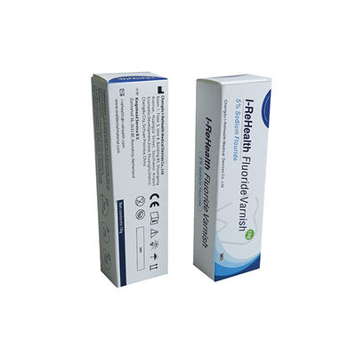 CE collant naturel de sensibilité de dents de vernis de fluorure de la résine 5% Naf