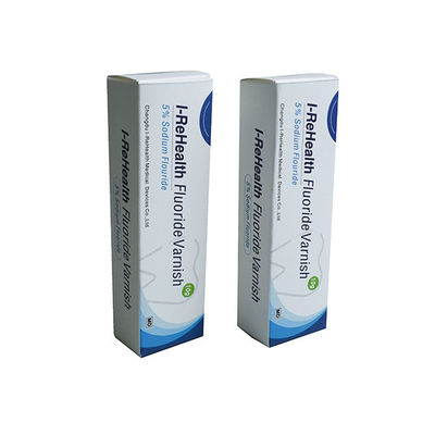 La résine naturelle a basé le fluorure de sodium de 5% pour vernir le séchage rapide