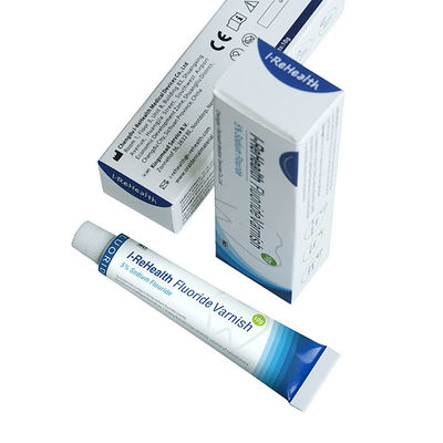 Le fluorure dentaire actuel de vernis de la saveur 5% Naf de melon empêchent la carie dentaire