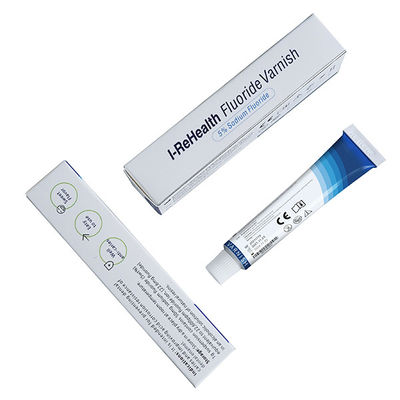 les dents dentaires du fluorure 10g vernissent la saveur douce de la CE de protection
