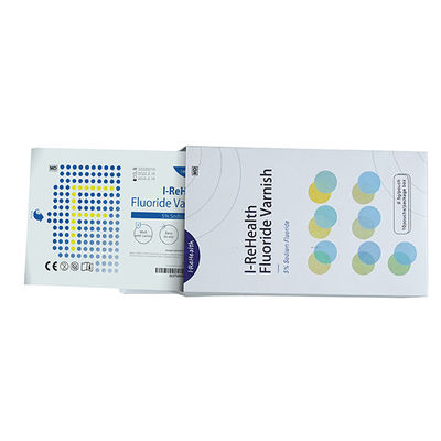 10 vernis dentaire de fluorure de l'ensemble 22600ppm pour les dents sensibles je ReHealth