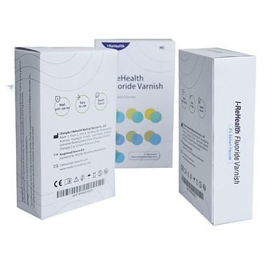 vernis de Profluorid de sodium de 0.5g 5% avec la saveur douce de brosse spéciale