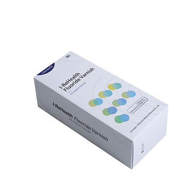 vernis pédiatrique du fluorure 22600ppm pour l'ensemble des dents 0.5g 10 des enfants