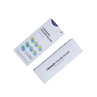 La dent collante de fluorure de sodium de 5 pour cent vernissent le sac 0.5g 100/boîte